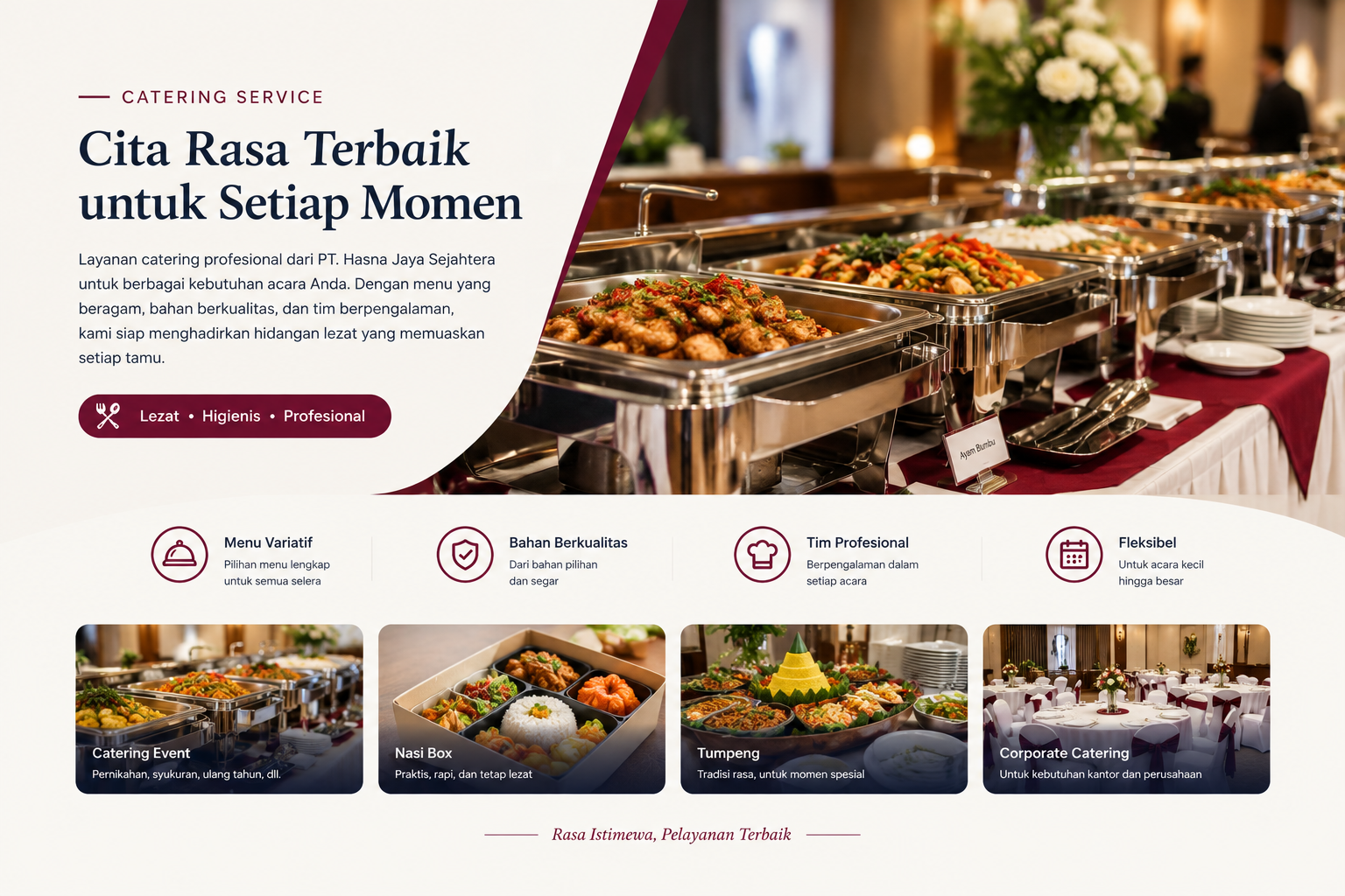 Catering Corporate & Pelatihan